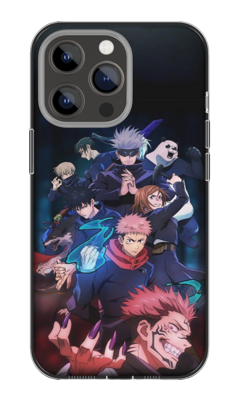 Anime Premium Metal Back Case (Get Transparent Mobile Skin Free Worth ₹149)