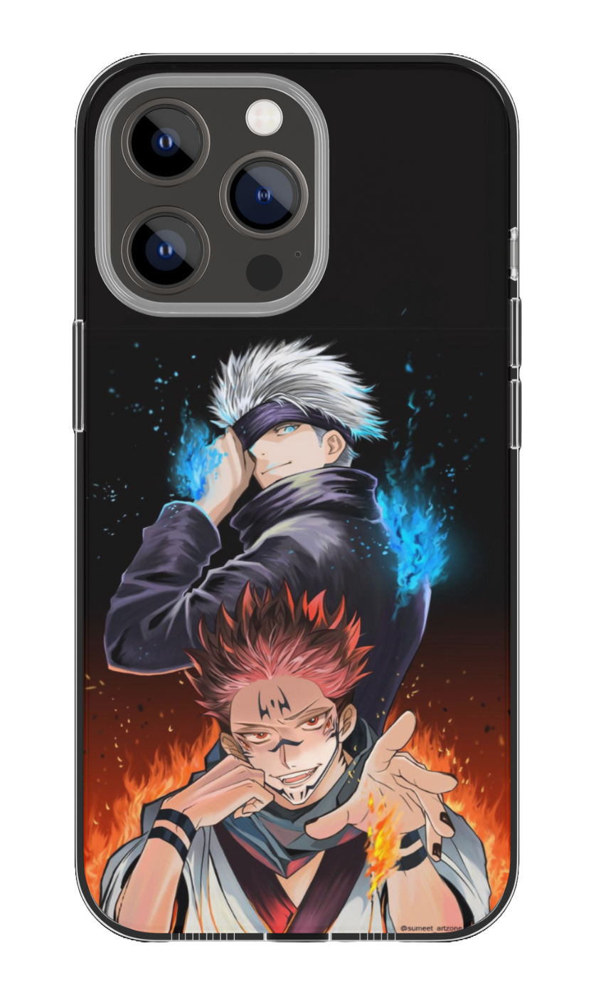 Anime Premium Metal Back Case (Get Transparent Mobile Skin Free Worth ₹149)