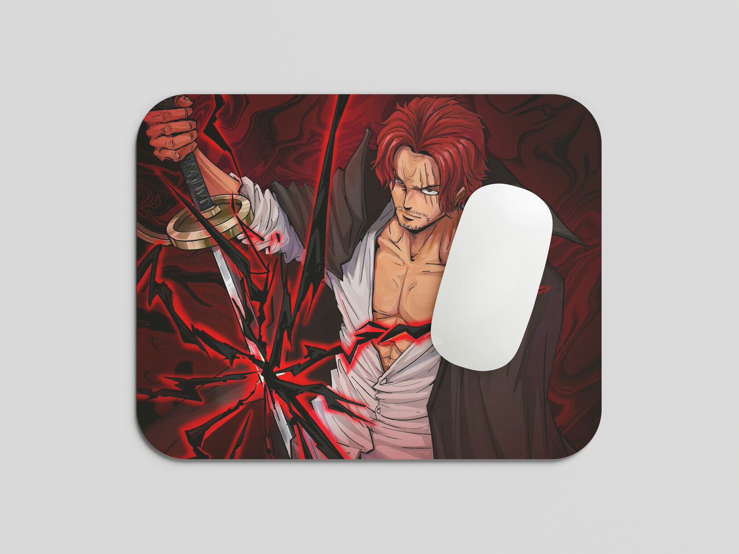 Anime Printed Mouse Pad Premium Quality With Anti-Slip Rubber Base