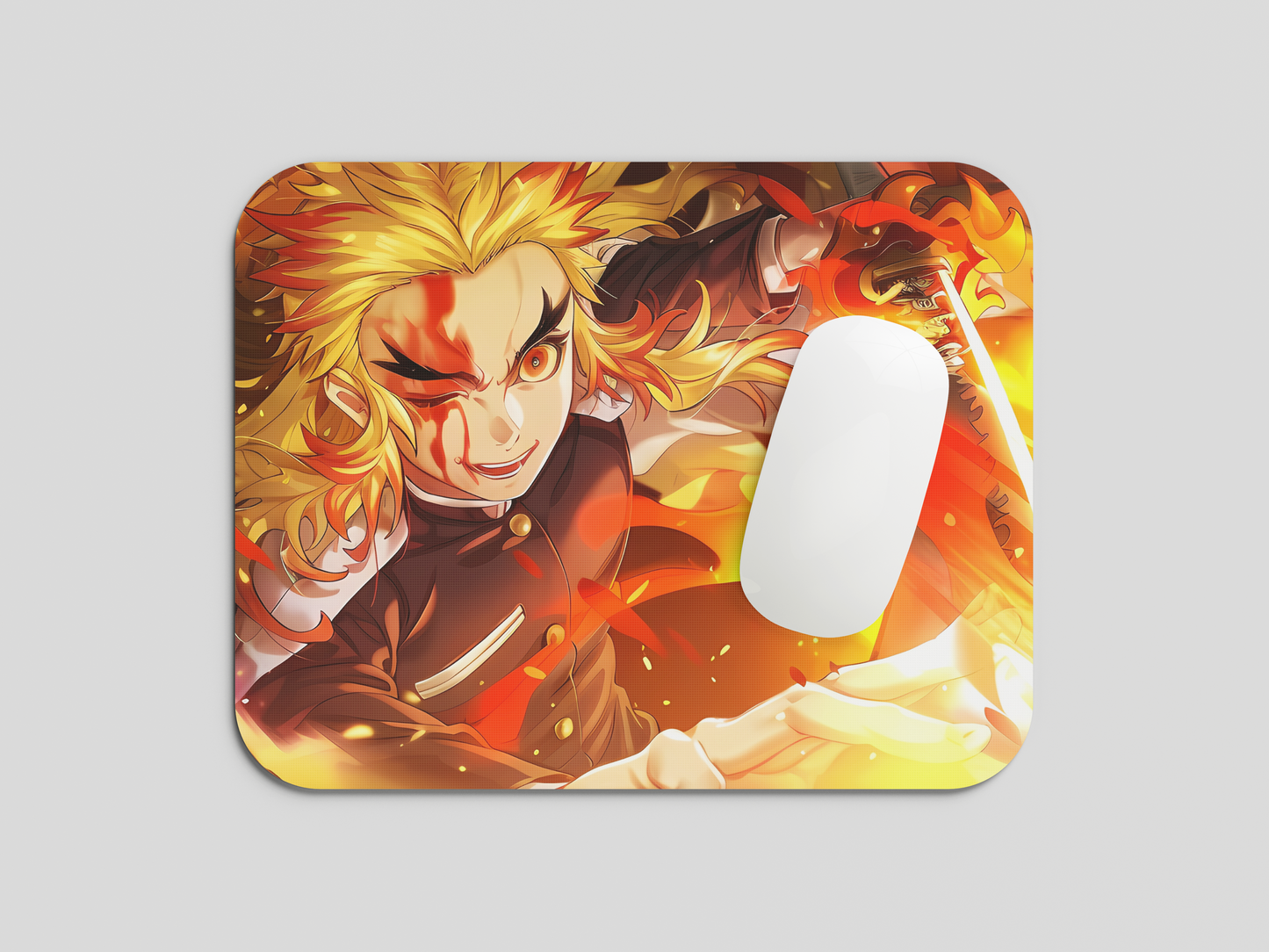Anime Printed Mouse Pad Premium Quality With Anti-Slip Rubber Base