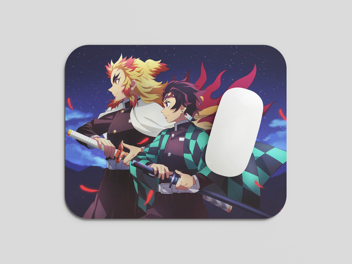 Anime Printed Mouse Pad Premium Quality With Anti-Slip Rubber Base