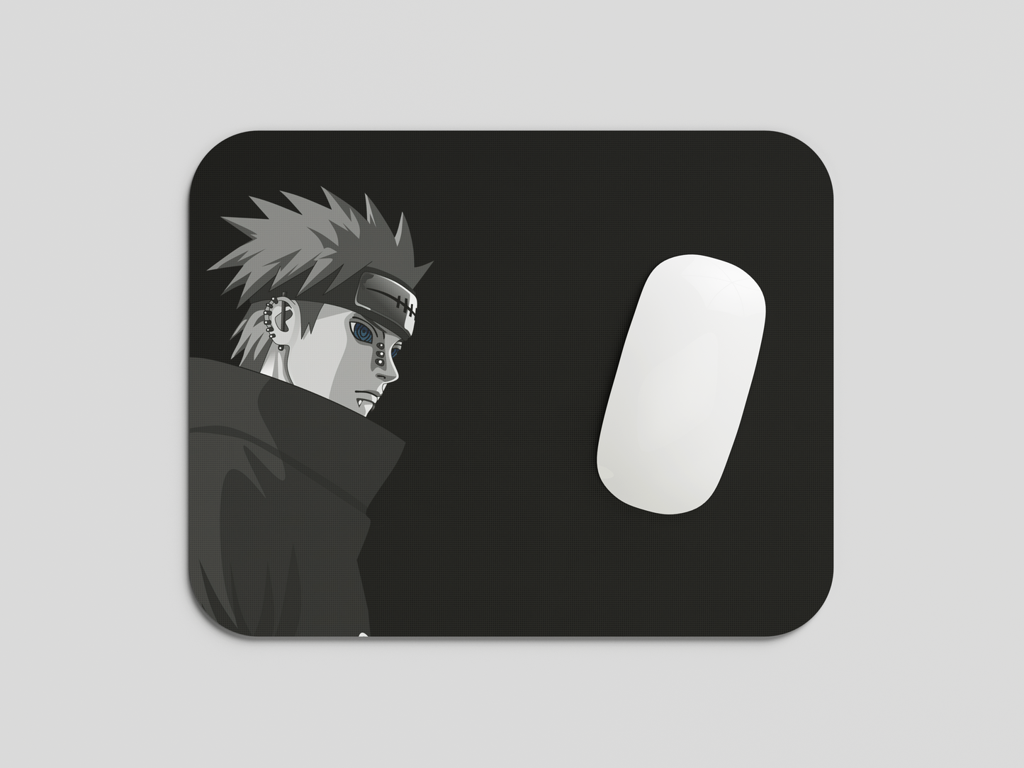 Yahiko Naruto Anime Printed Mouse Pad Premium Quality With Anti-Slip Rubber Base