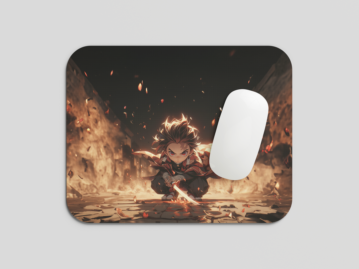 Anime Printed Mouse Pad Premium Quality With Anti-Slip Rubber Base