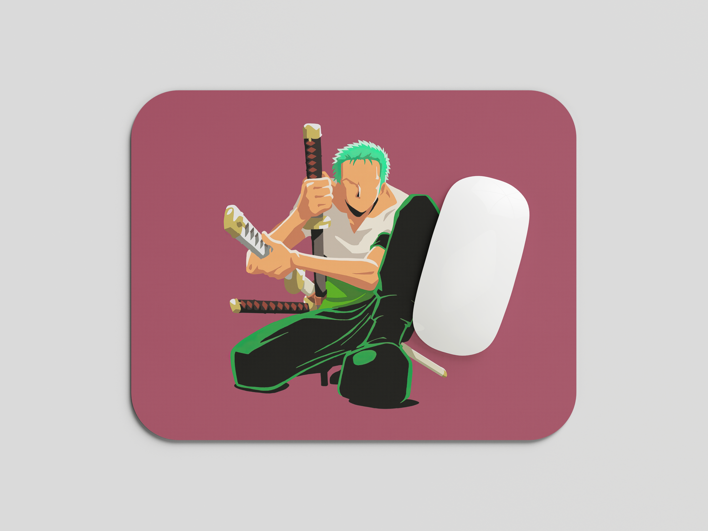 Anime Printed Mouse Pad Premium Quality With Anti-Slip Rubber Base