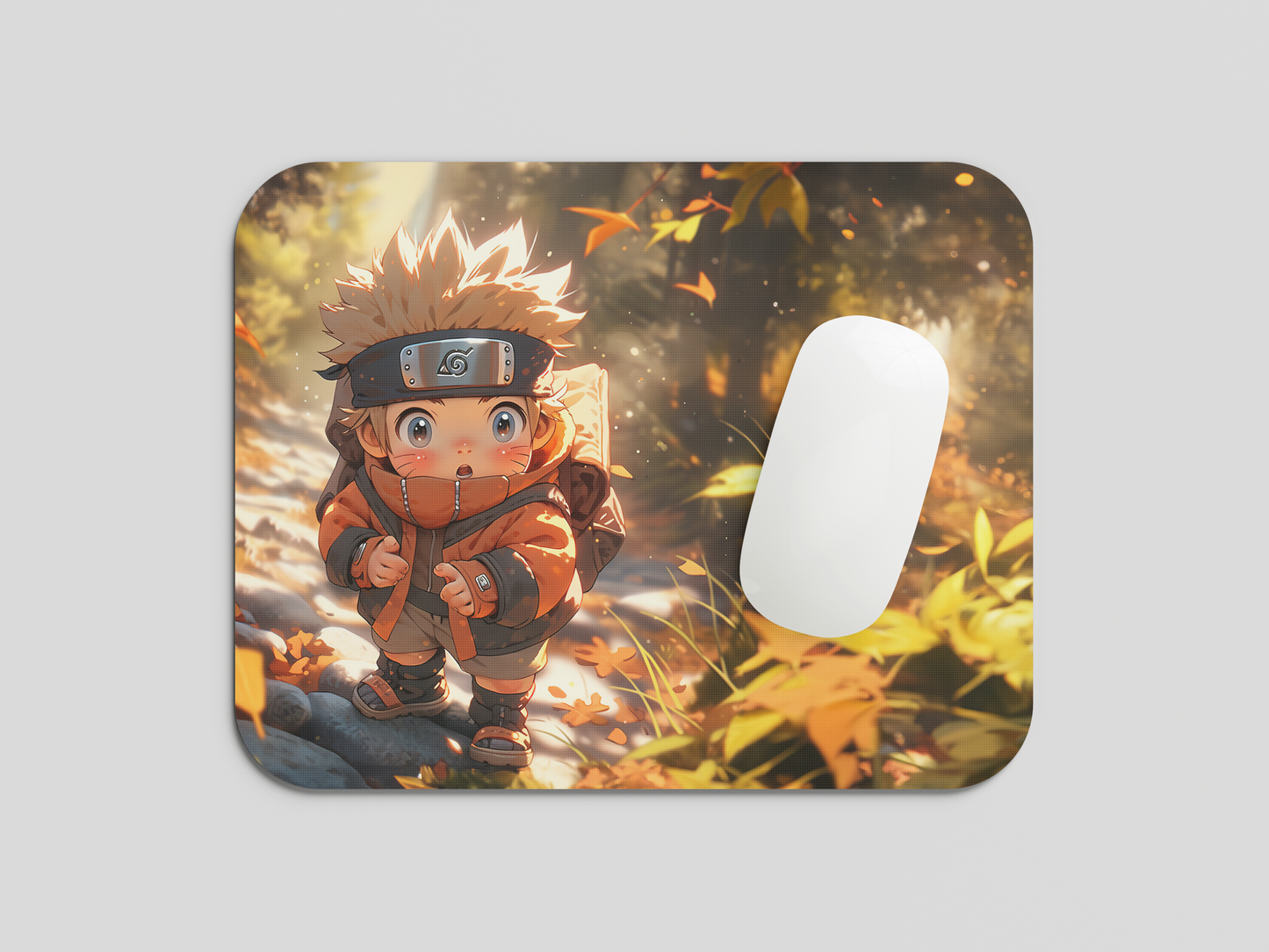 Anime Printed Mouse Pad Premium Quality With Anti-Slip Rubber Base