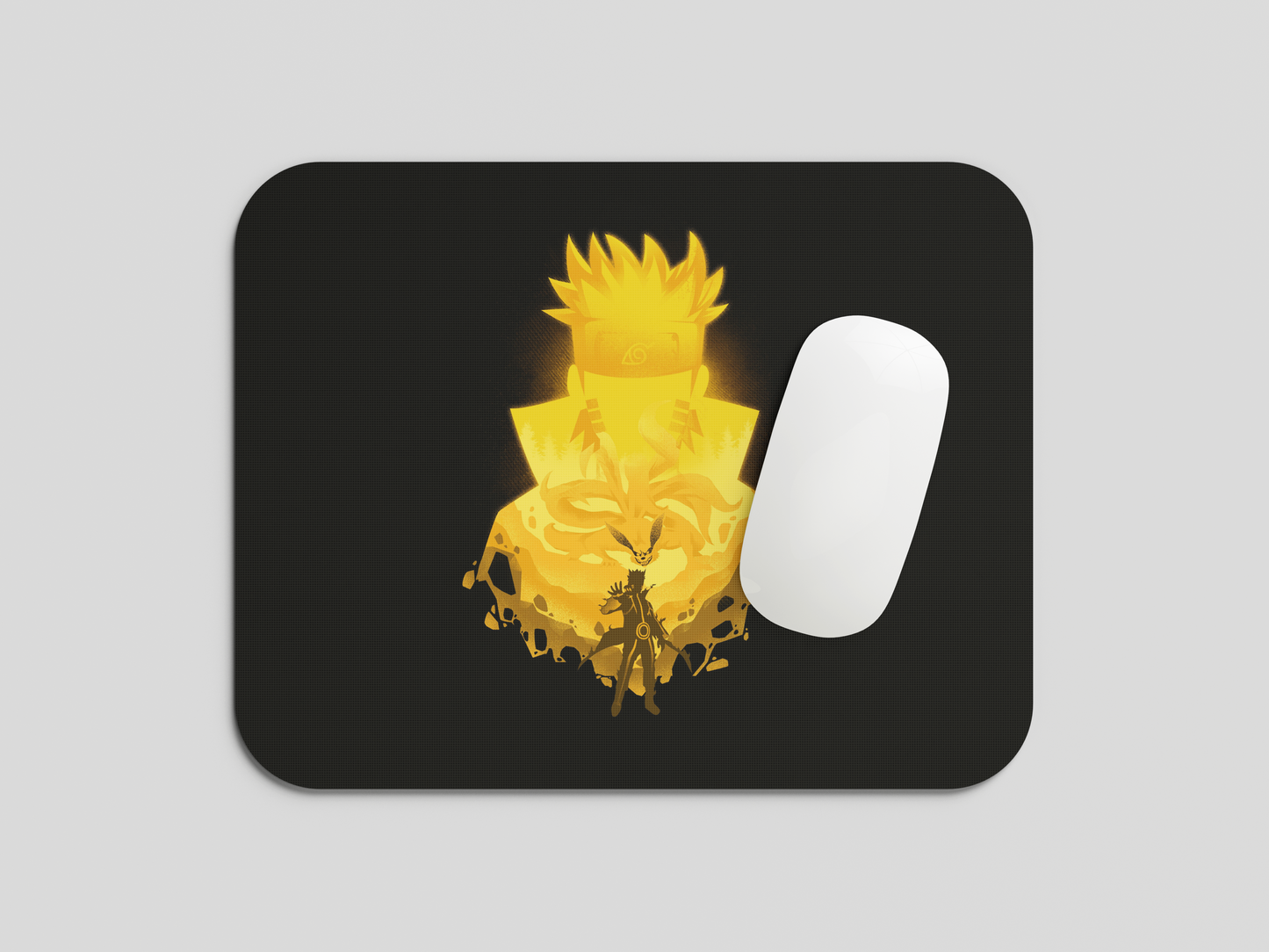 Anime Printed Mouse Pad Premium Quality With Anti-Slip Rubber Base