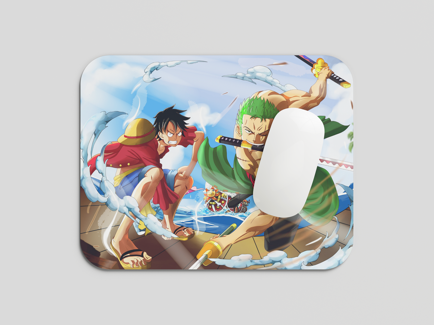 Anime Printed Mouse Pad Premium Quality With Anti-Slip Rubber Base
