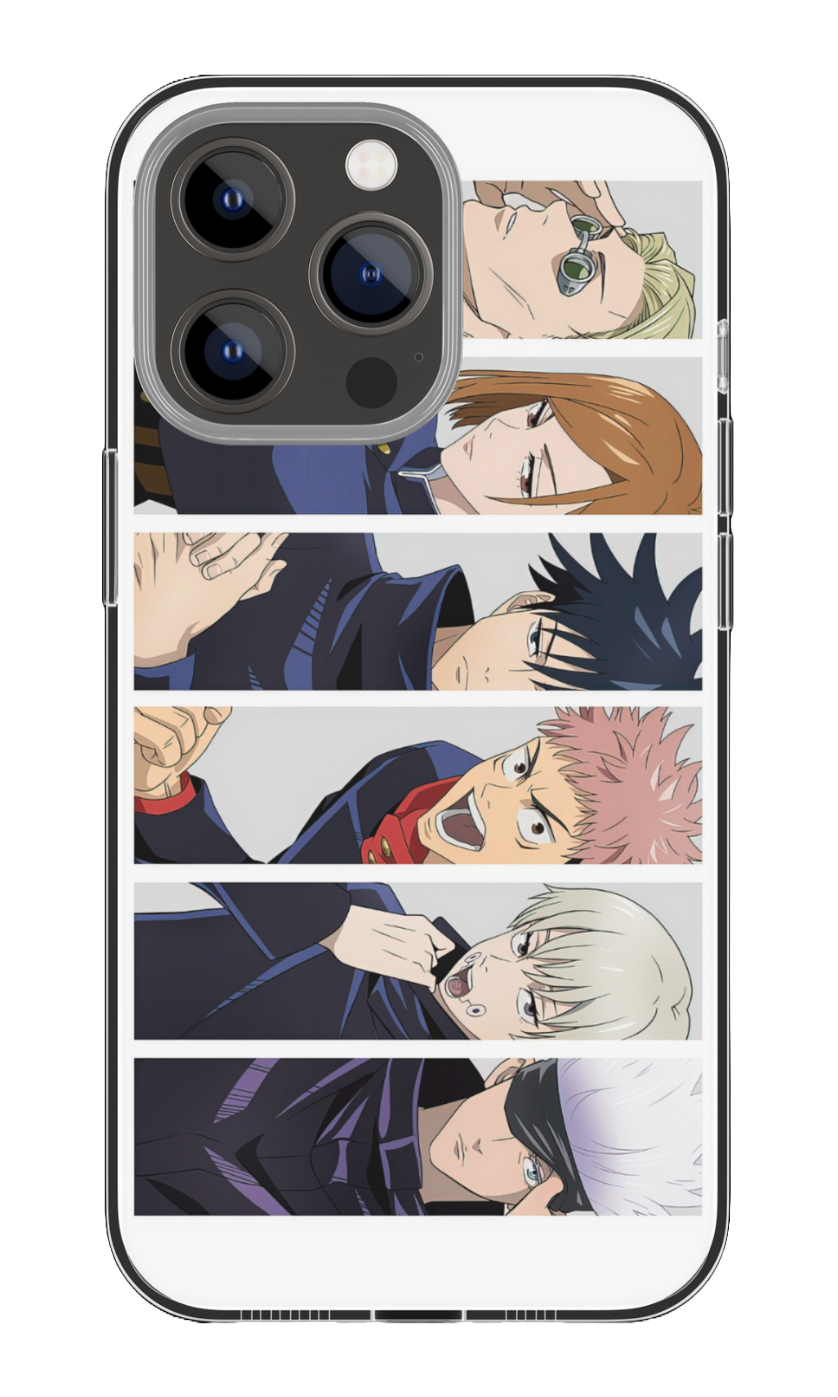 Anime Premium Metal Back Case (Get Transparent Mobile Skin Free Worth ₹149)