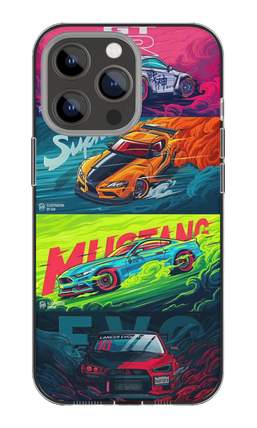 Anime Premium Metal Back Case (Get Transparent Mobile Skin Free Worth ₹149)