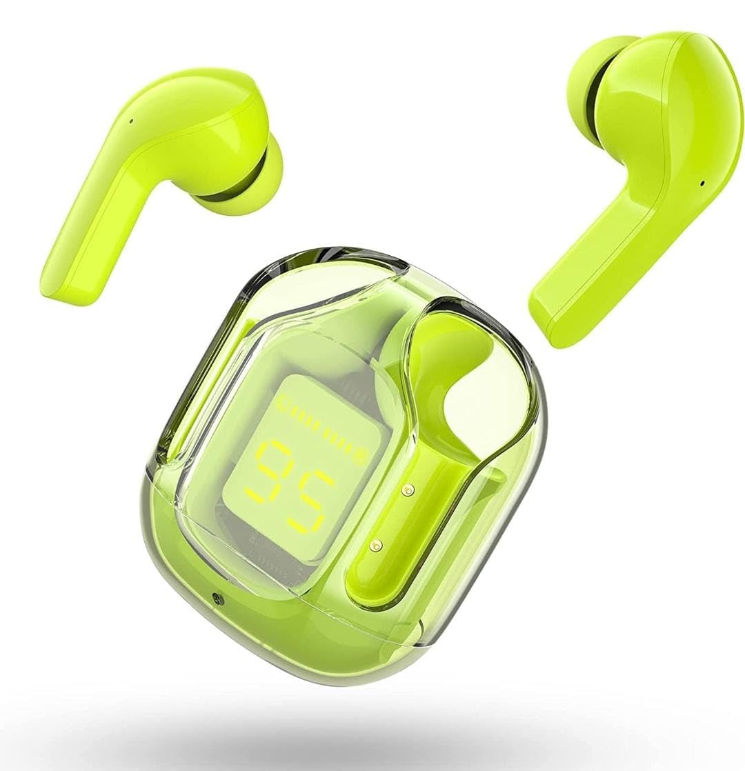 Ultra Pods TWS Earbuds Transparent Design 30Hrs Battery Backup