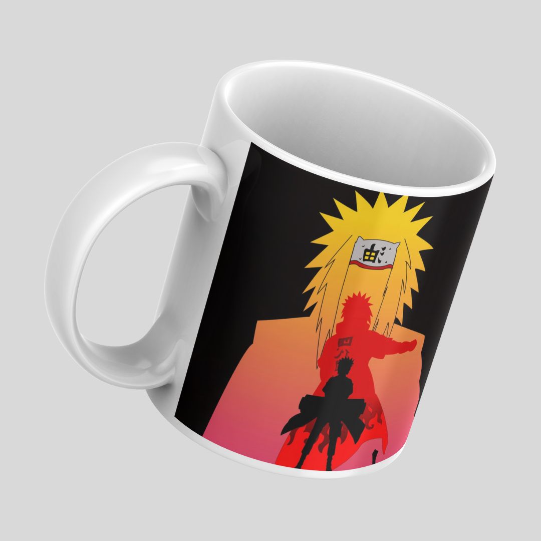 Naruto Anime Printed Premium Quality Coffee Mug (350ml) Ceramic White Mug