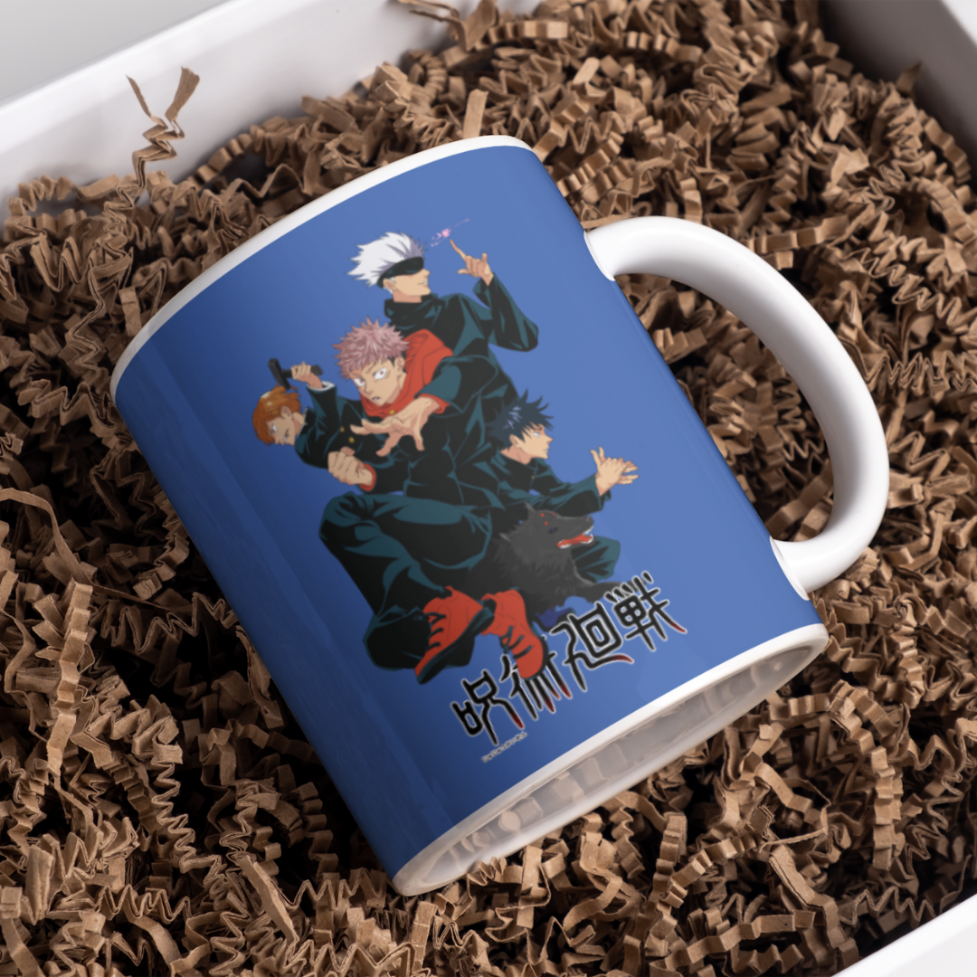 Jujutsu Kaisen Anime Printed Premium Quality Coffee Mug (350ml) Ceramic White Mug