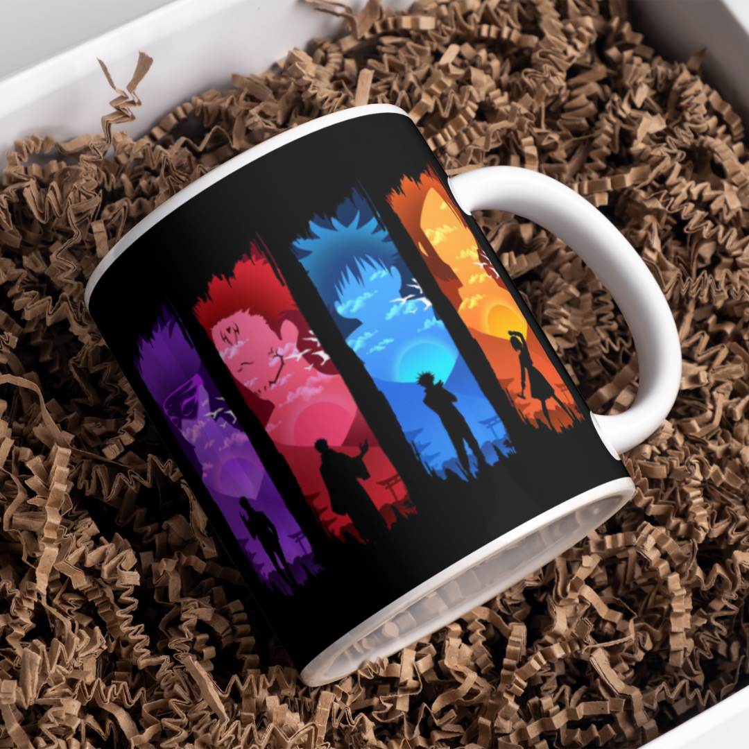 Jujutsu Kaisen Anime Printed Premium Quality Coffee Mug (350ml) Ceramic White Mug