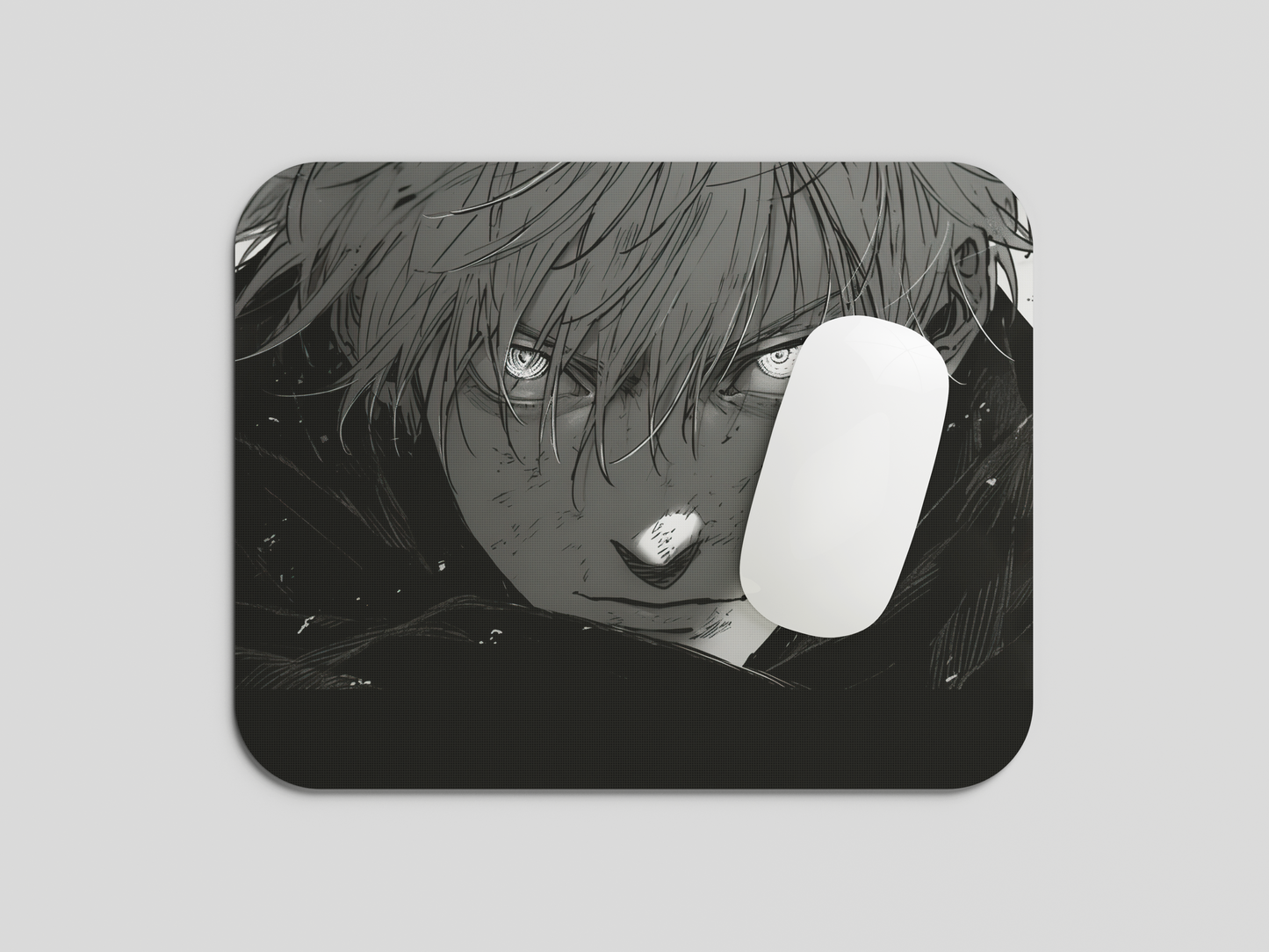 Anime Printed Mouse Pad Premium Quality With Anti-Slip Rubber Base