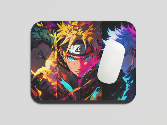 Anime Printed Mouse Pad Premium Quality With Anti-Slip Rubber Base