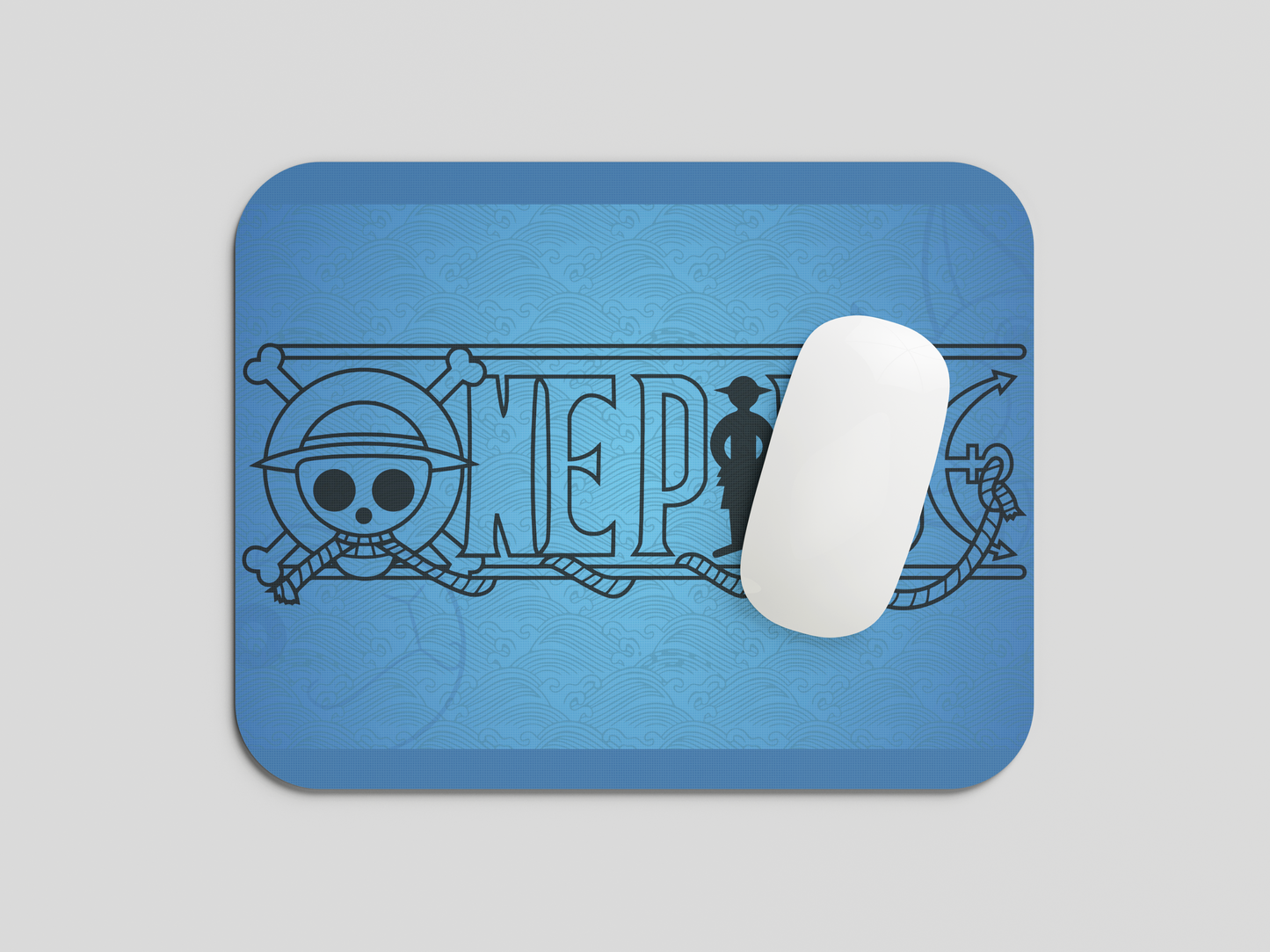 Anime Printed Mouse Pad Premium Quality With Anti-Slip Rubber Base