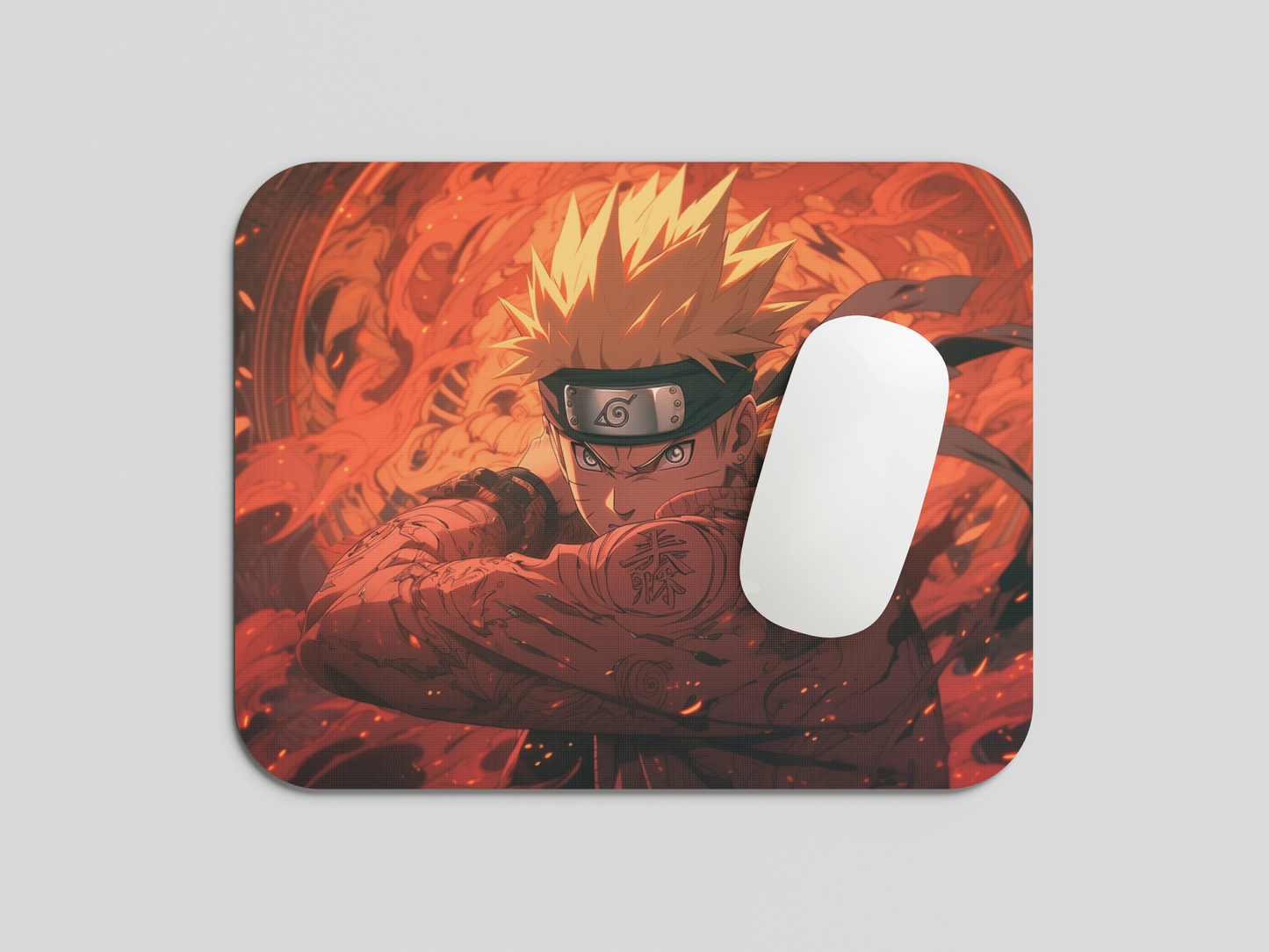 Anime Printed Mouse Pad Premium Quality With Anti-Slip Rubber Base
