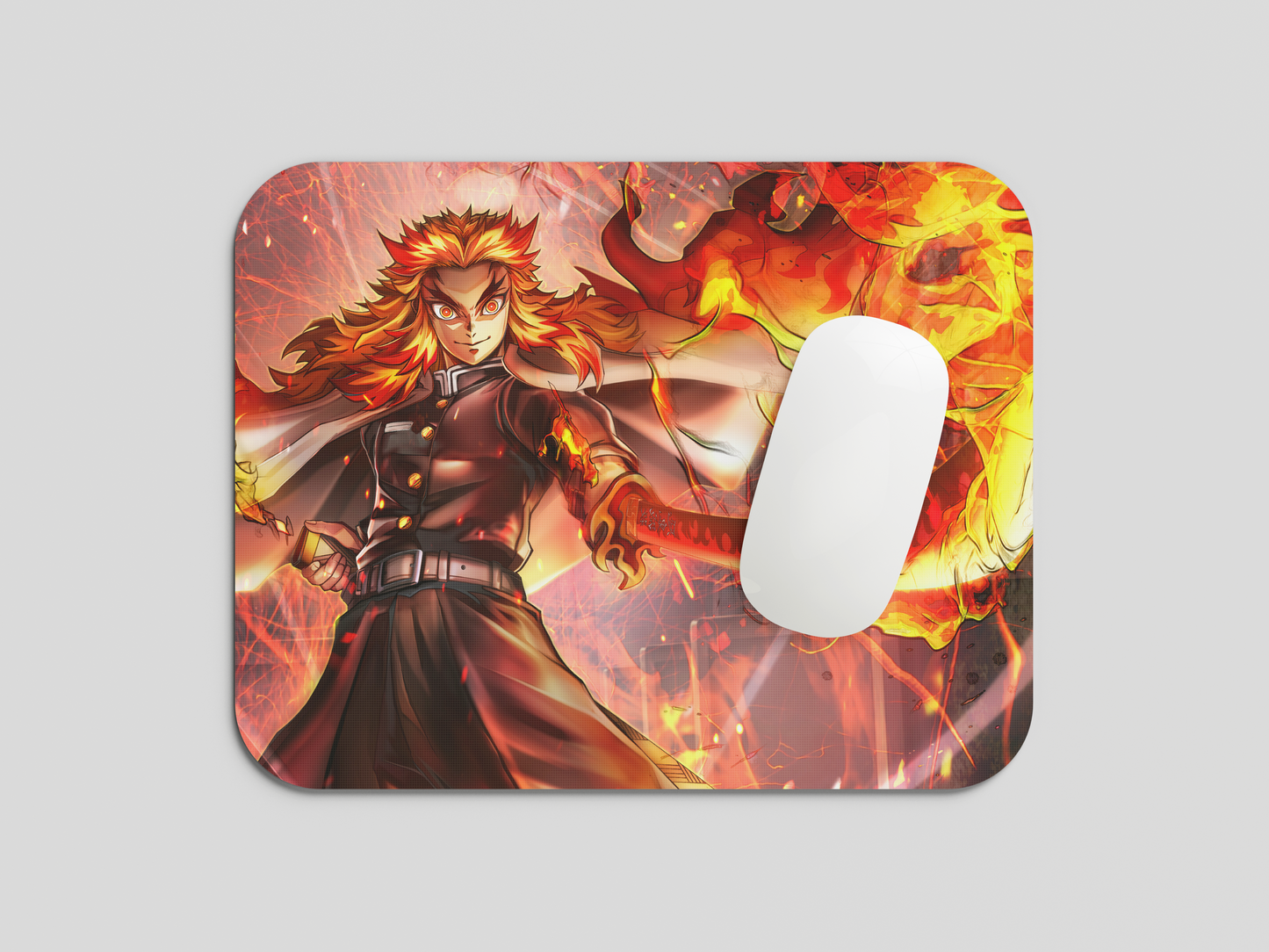 Anime Printed Mouse Pad Premium Quality With Anti-Slip Rubber Base