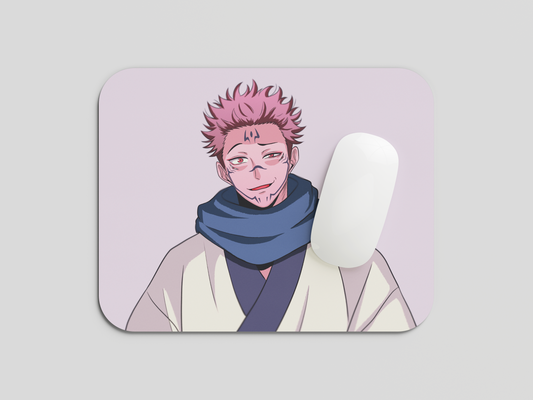 Yuji Itadori Anime Printed Mouse Pad Premium Quality With Anti-Slip Rubber Base