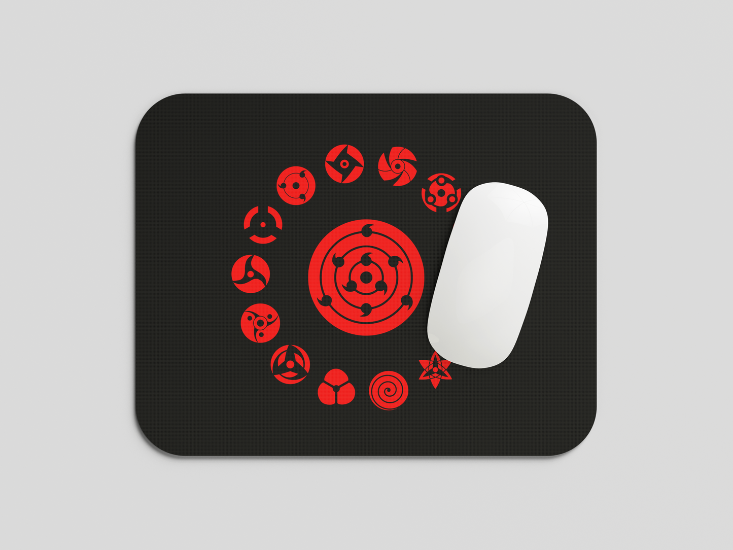 Anime Printed Mouse Pad Premium Quality With Anti-Slip Rubber Base