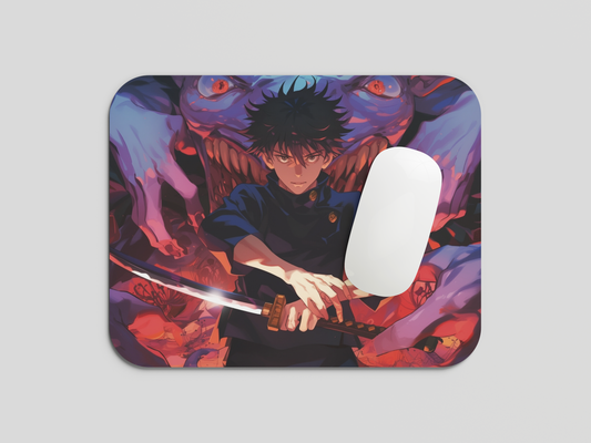 Yuta Okkotsu Anime Printed Mouse Pad Premium Quality With Anti-Slip Rubber Base