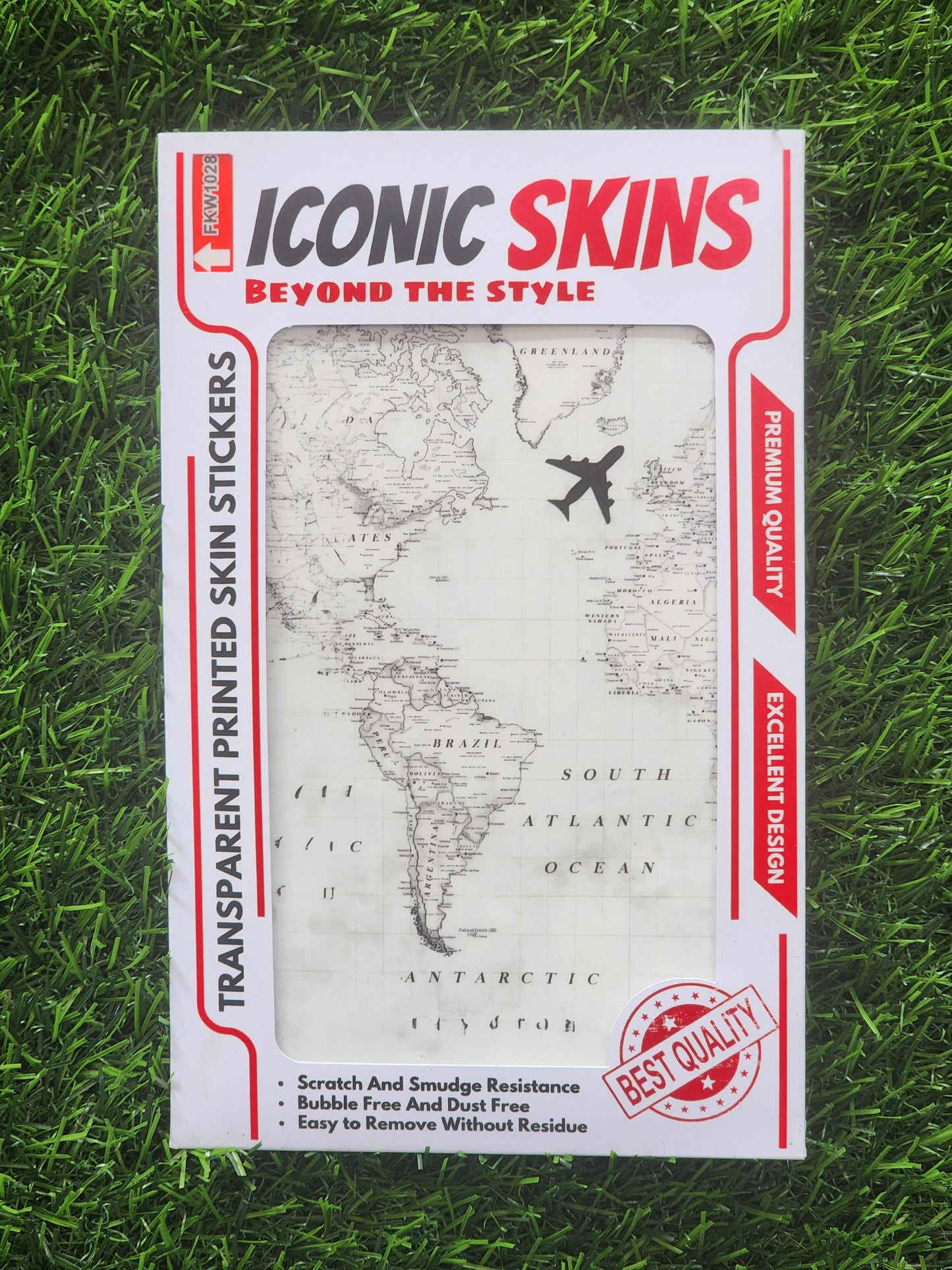 Trending Aeroplane Transparent Mobile Skin