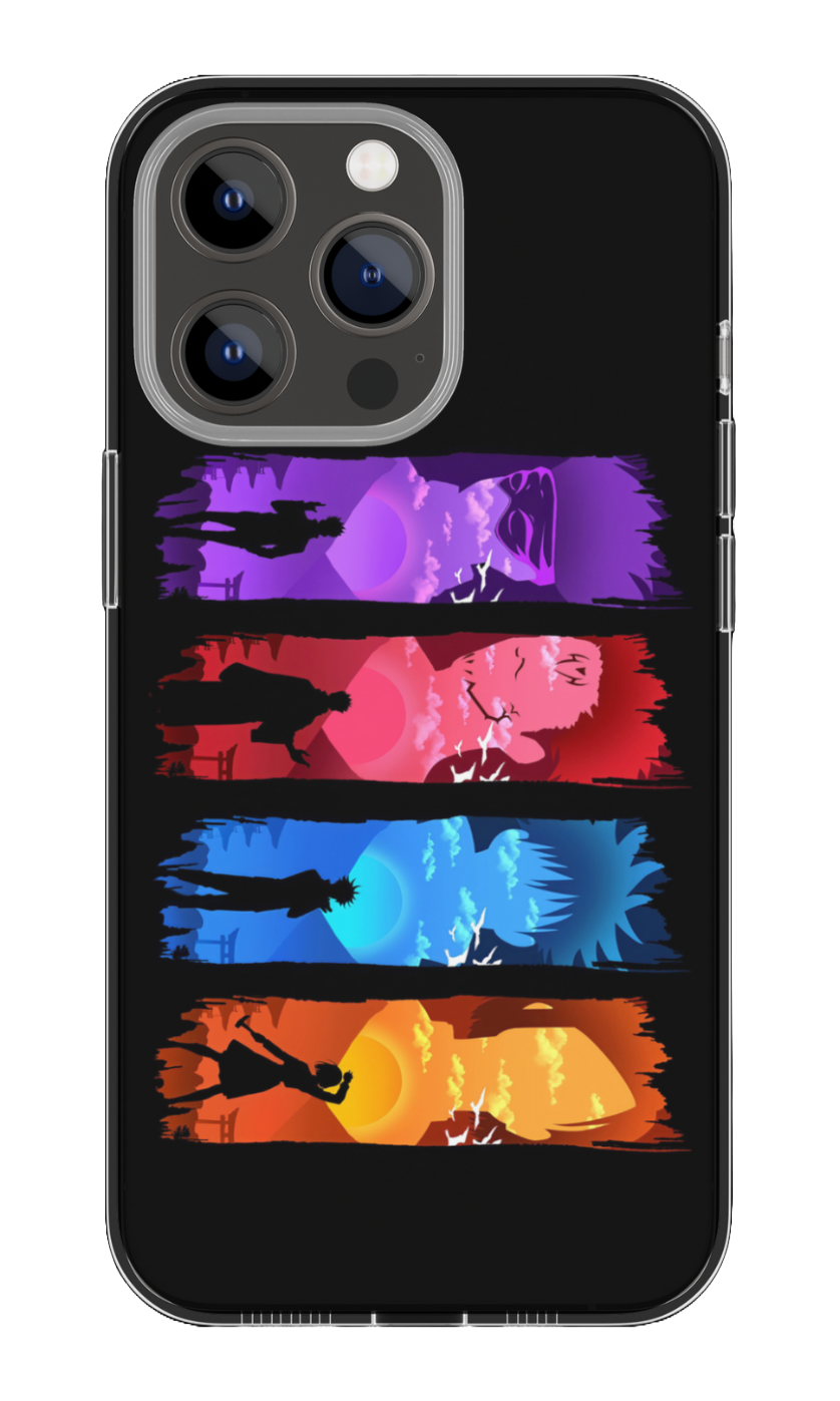 Anime Premium Metal Back Case (Get Transparent Mobile Skin Free Worth ₹149)