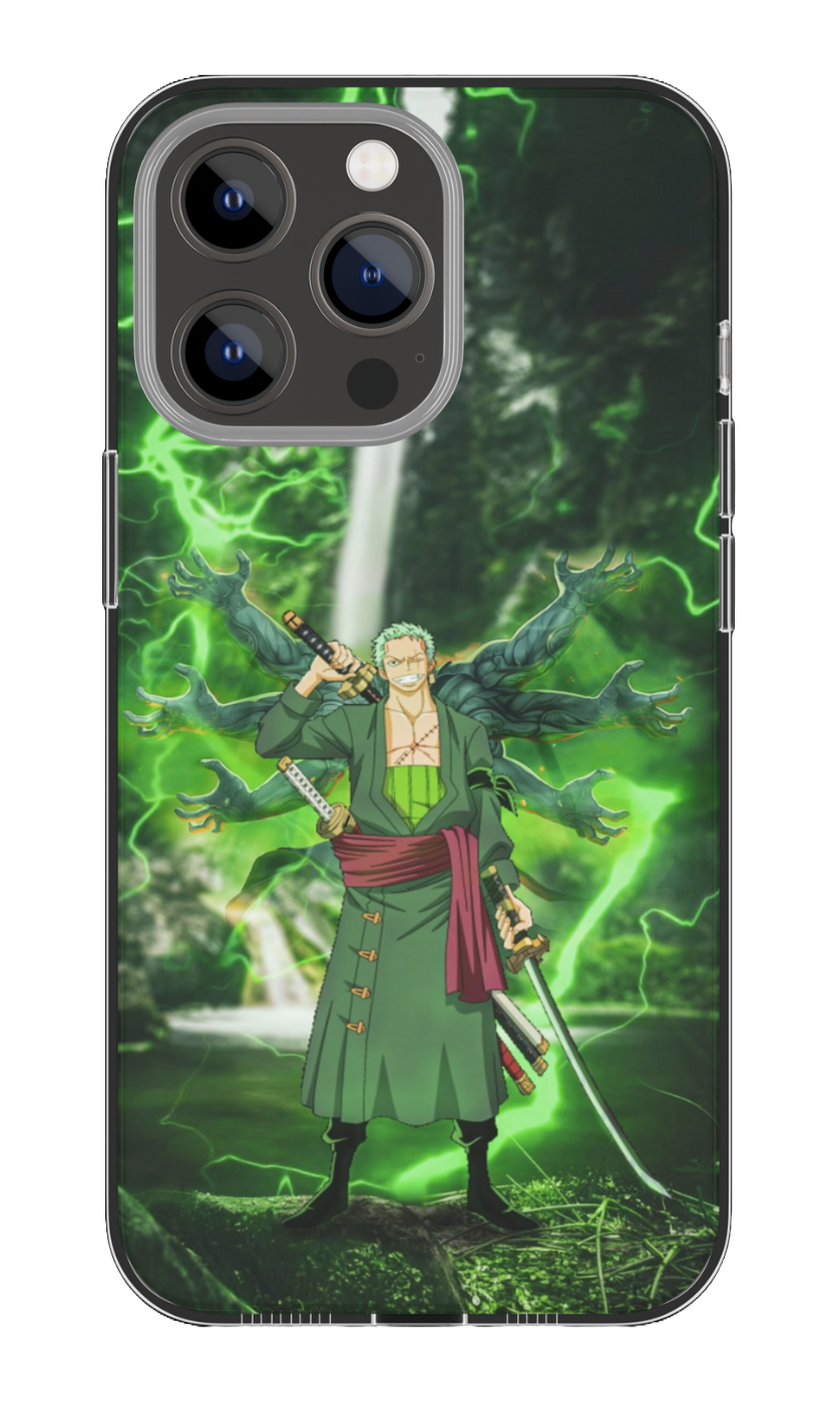Anime Premium Metal Back Case (Get Transparent Mobile Skin Free Worth ₹149)