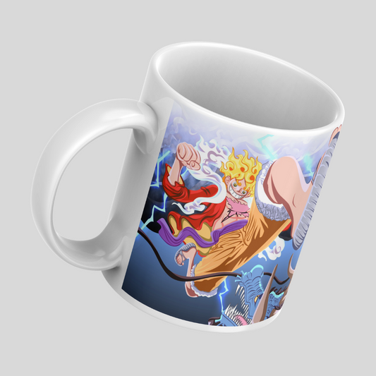 Luffy Anime Printed Premium Quality Coffee Mug (350ml) Ceramic White Mug