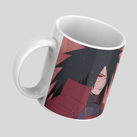Madara Uchiha Anime Printed Premium Quality Coffee Mug (350ml) Ceramic White Mug