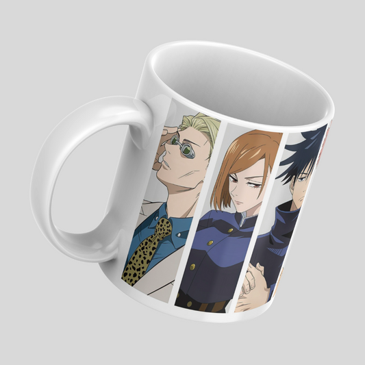 Jujutsu Kaisen Anime Printed Premium Quality Coffee Mug (350ml) Ceramic White Mug