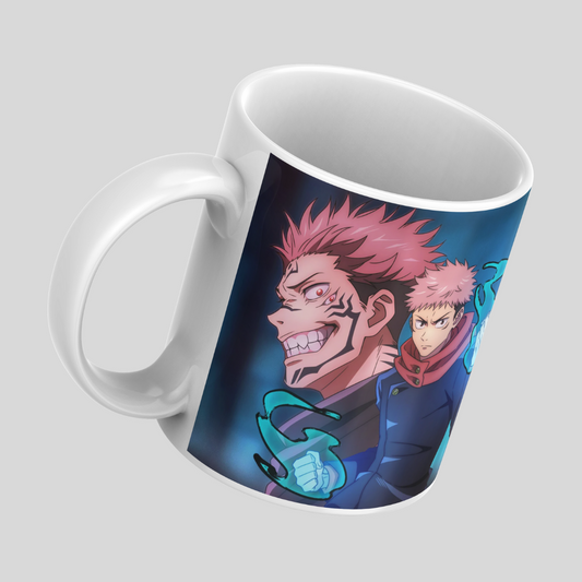 Jujutsu Kaisen Anime Printed Premium Quality Coffee Mug (350ml) Ceramic White Mug