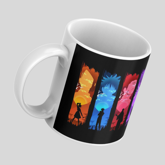 Jujutsu Kaisen Anime Printed Premium Quality Coffee Mug (350ml) Ceramic White Mug