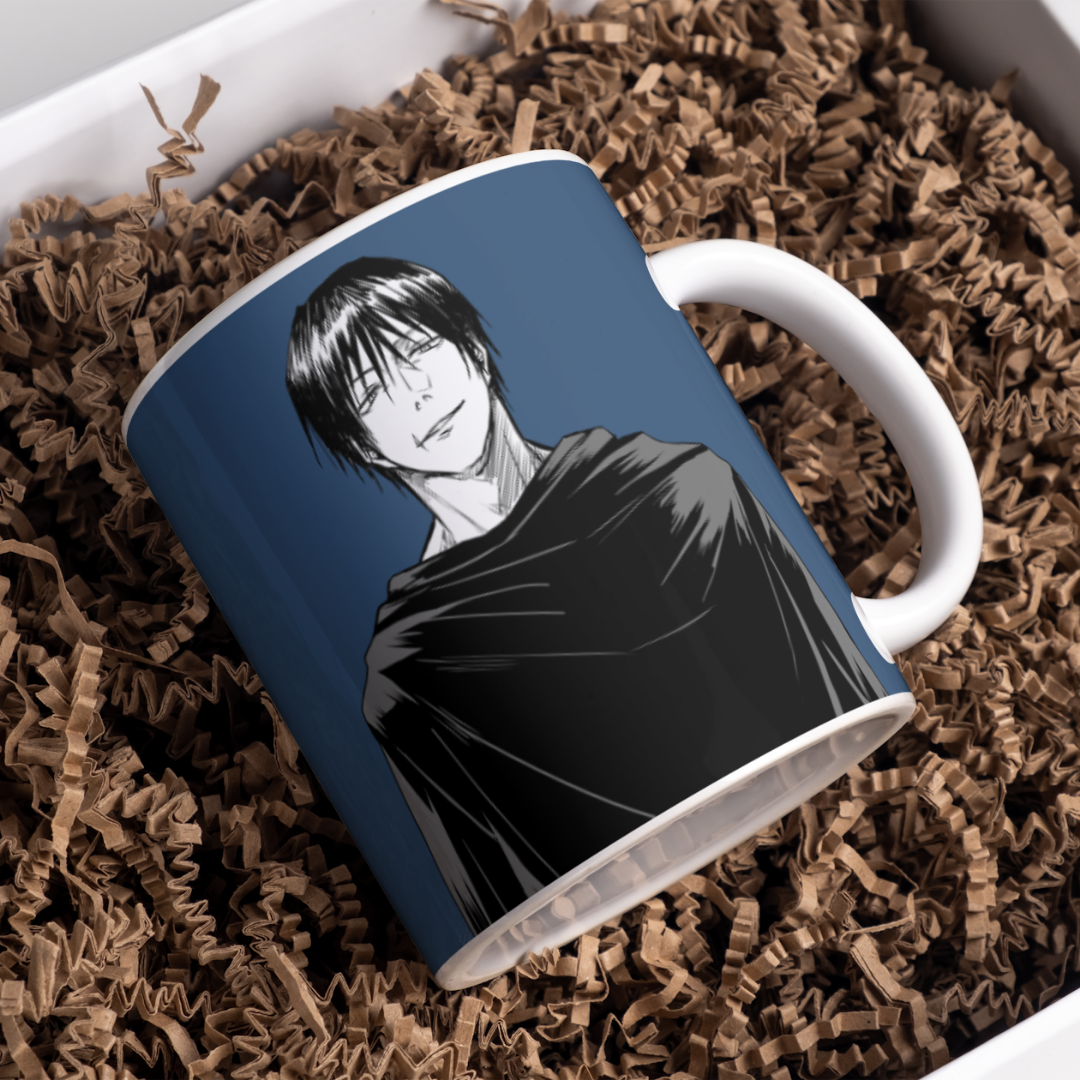 Toji Fushiguro Anime Printed Premium Quality Coffee Mug (350ml) Ceramic White Mug